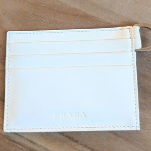 Authentic Prada Key Card Holder